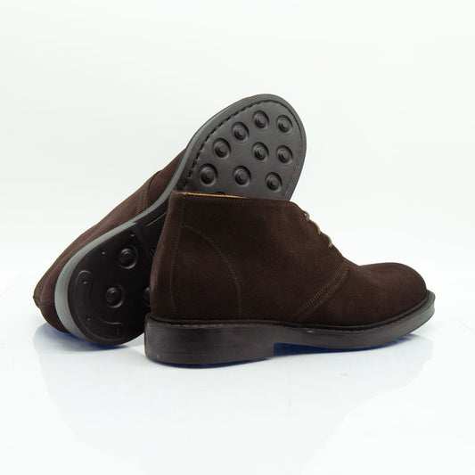 Figini - Polacchine con plantare in vitello scamosciato Testa di Moro - Figini Milano