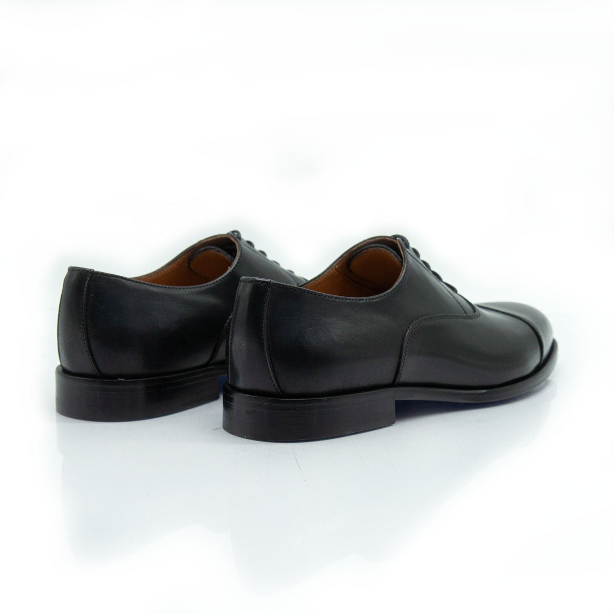 Fiigini - Stringate Francesine con Puntale in Vitello nero - Figini Milano