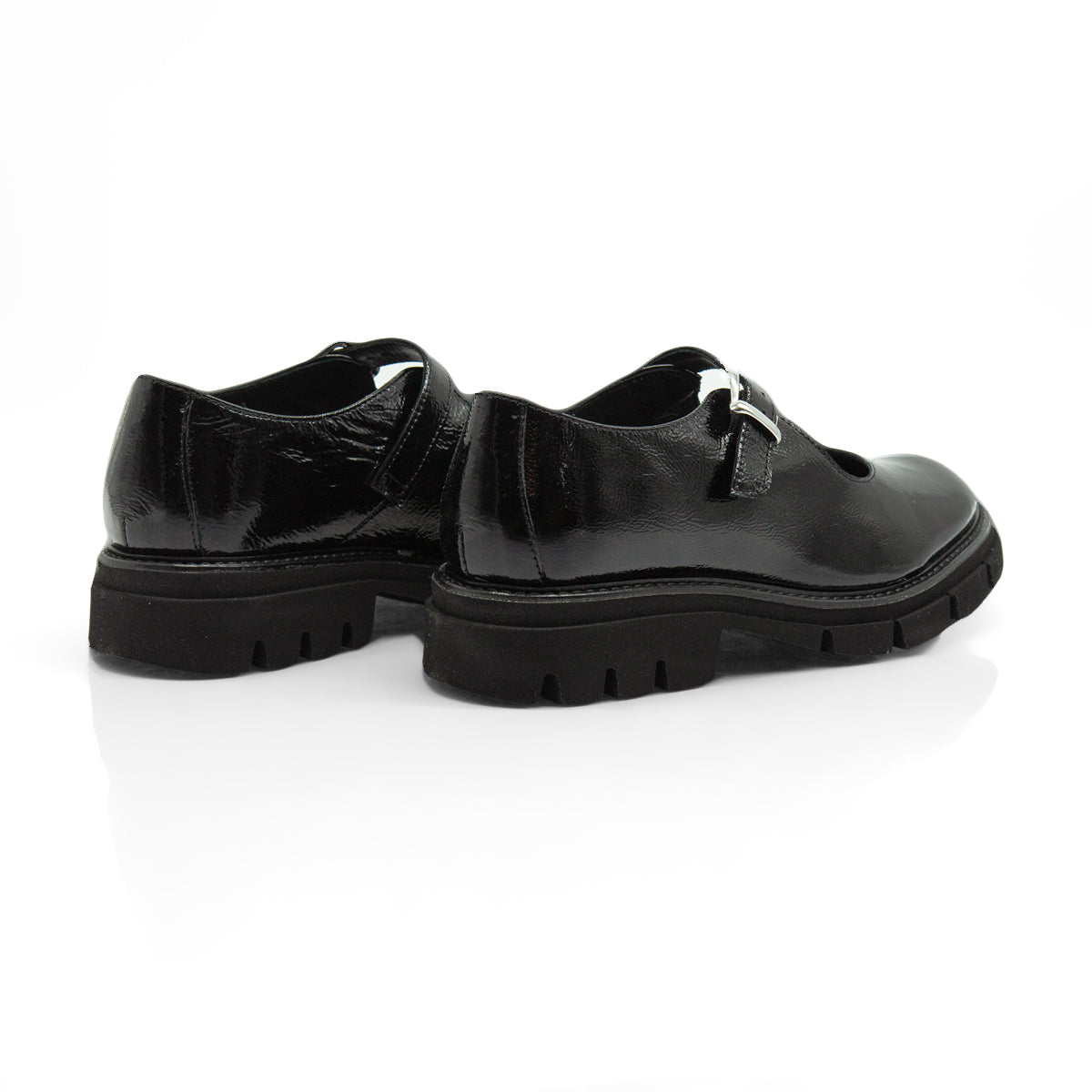 Figini KOMBAT Mary Jane nera 2610-1 – vista dietro