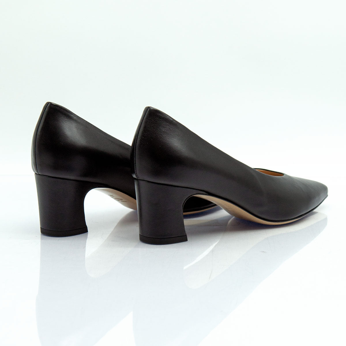 Figini - Décolleté con tacco 5 cm in nappa nero