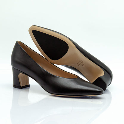 Figini - Décolleté con tacco 5 cm in nappa nero
