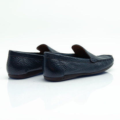Figini - Mocassini Driver sfoderati in Vitello Bottalato Blu - Figini Milano
