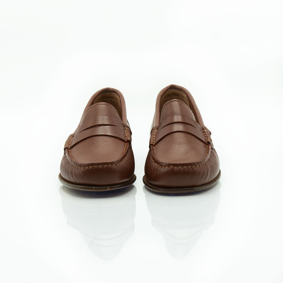 Figini - Mocassini sfoderati in nappa cuoio - Figini Milano