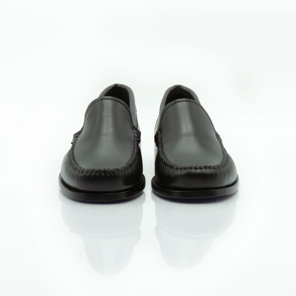 Figini - Mocassini sfoderati in nappa nero - Figini Milano