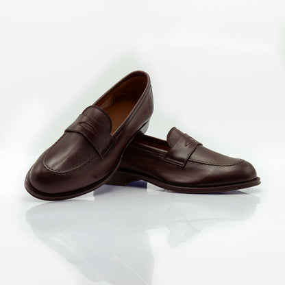 Figini - Mocassini sfoderati in vitello testa di moro - Figini Milano