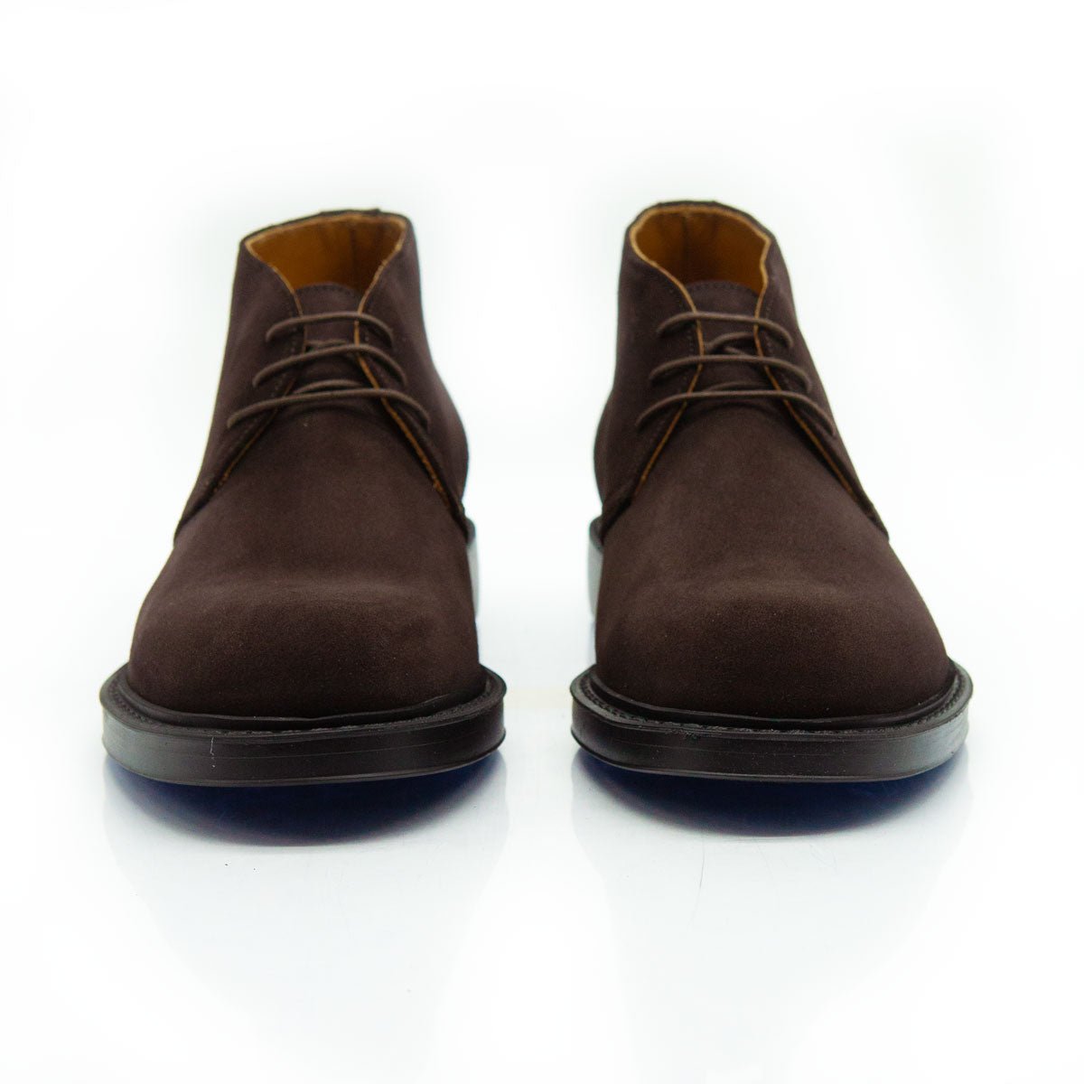 Figini - Polacchine con plantare in vitello scamosciato Testa di Moro - Figini Milano