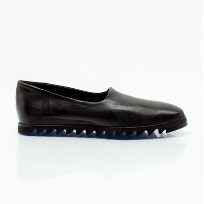 Figini - Slip - on flex in nappa stretch nera - Figini Milano