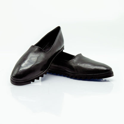 Figini - Slip - on flex in nappa stretch nera - Figini Milano