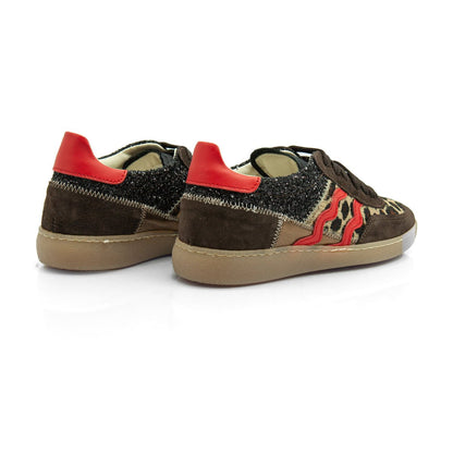 Figini - Sneakers maculate in cavallino leopardato - Figini Milano